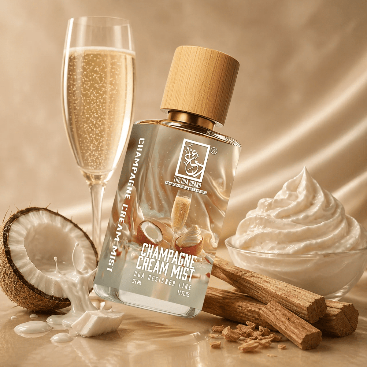 Dua Champagne Cream Mist - FragranceGems