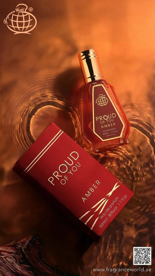 Fragrance World Proud Of You Amber (50ml) - Fragrance World – Arabische Eau de Parfum, flacon