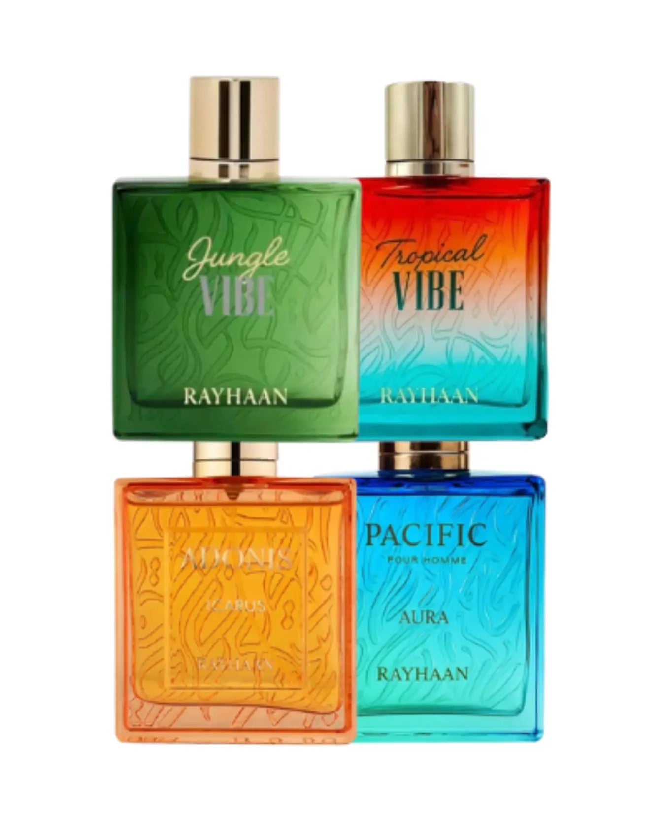 Rayhaan Zomer Bundel - 4 in 1 FragranceGems