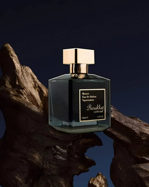 Fragrance World Barakkat Satin Oud (100ml) – Arabische Eau de Parfum, flacon
