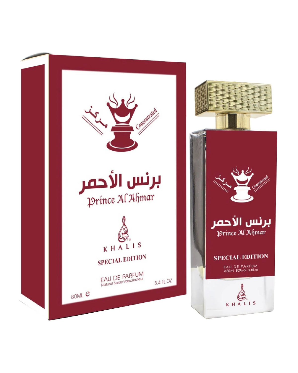 Khalis Prince Al Ahmar (80ml) parfumfles