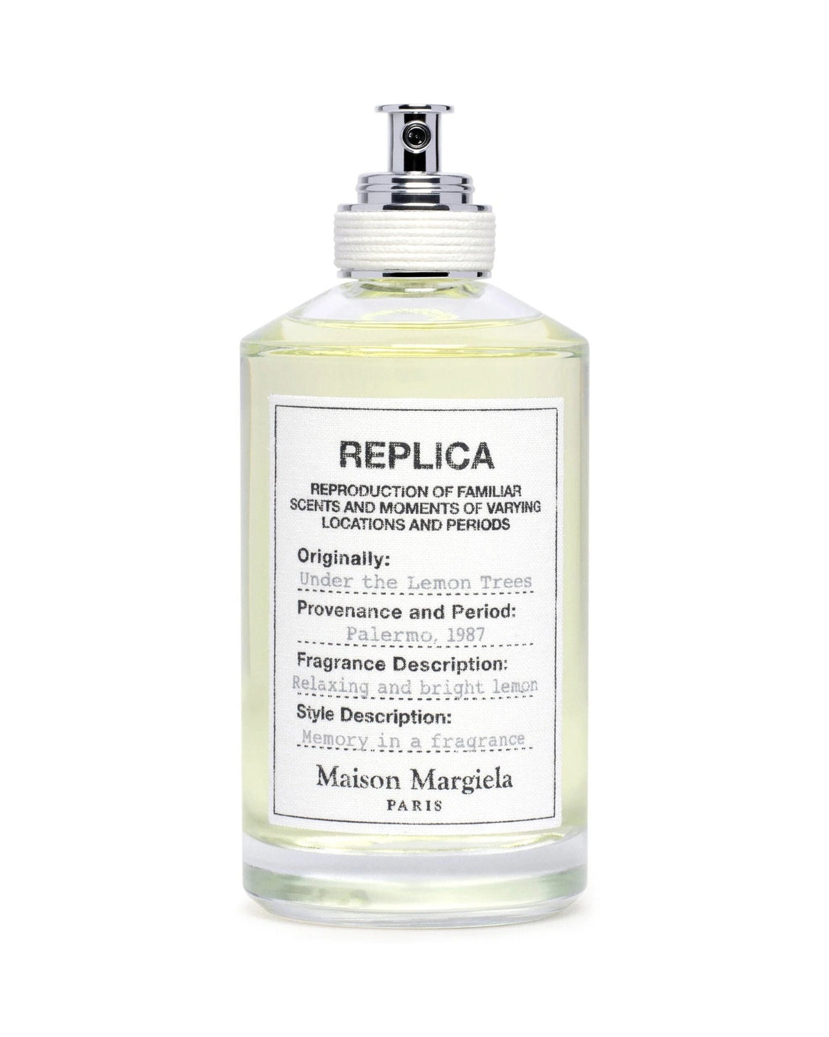 Maison Margiela Replica Under the Lemon Trees Eau de Toilette (100ml) - FragranceGems