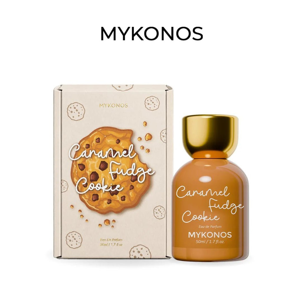 Mykonos Caramel Fudge Cookie (50ml) – Eaux de Parfum, flacon