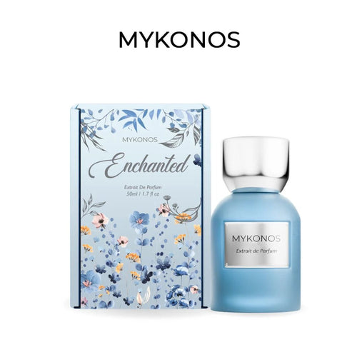 Mykonos Enchanted Extrait de Parfum (50/100 ml) – Eaux de Parfum, flacon