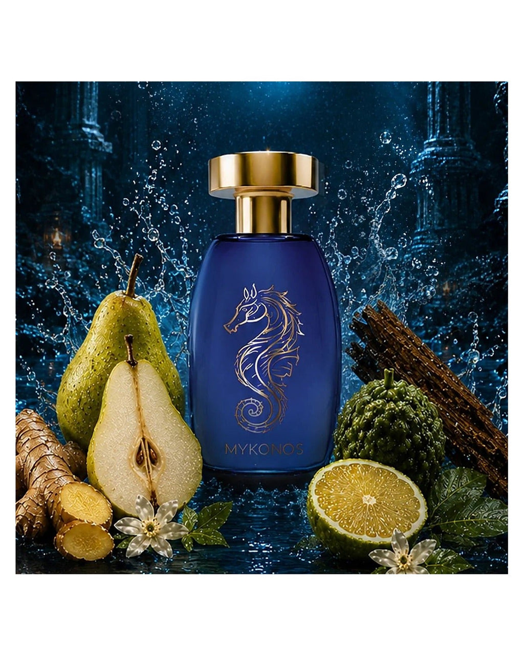 Mykonos Nautilus Extrait de Parfum (100ml) – Eaux de Parfum, verpakking