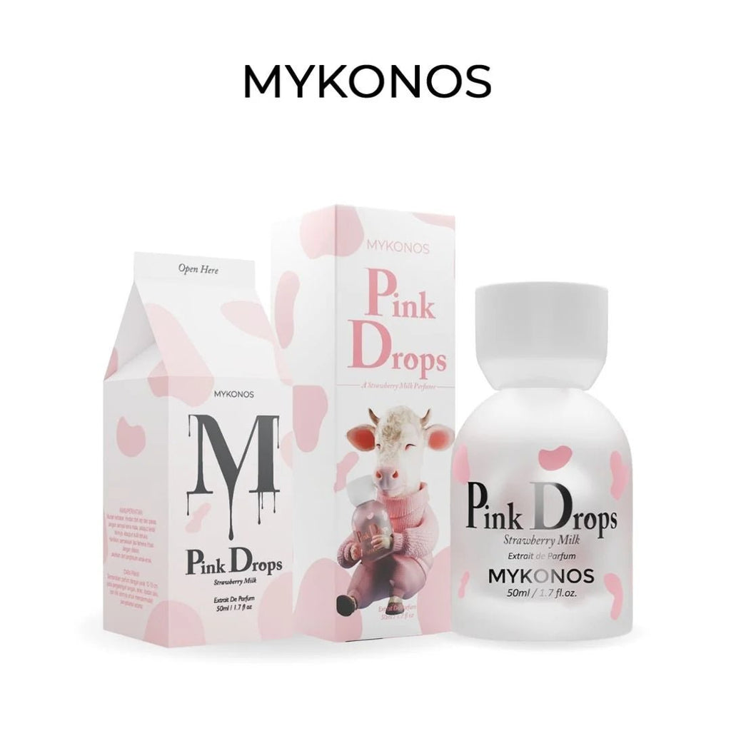 Mykonos Pink Drops (50ml) – Eaux de Parfum, flacon