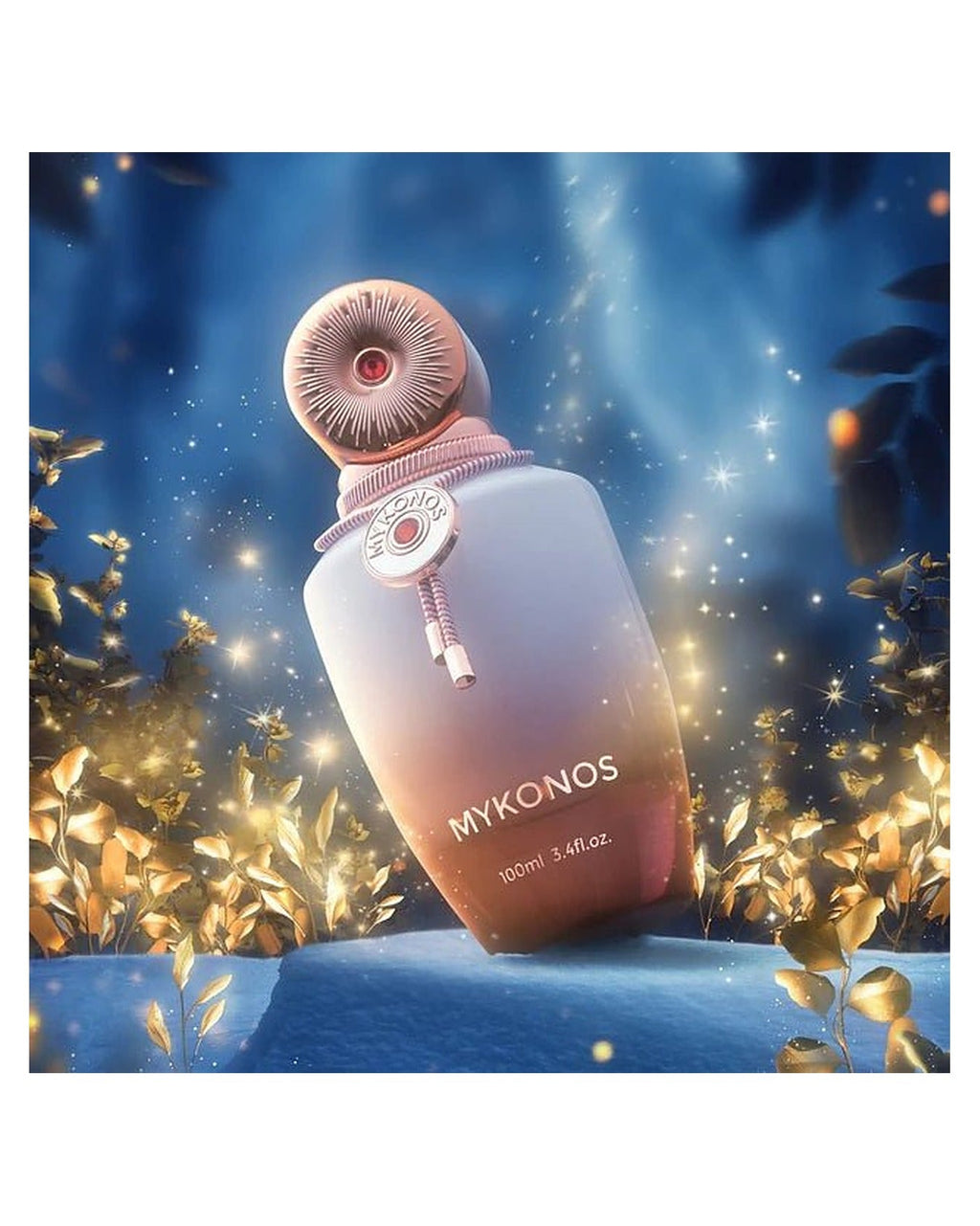 Mykonos Satin Blanc (100ml) – Eaux de Parfum, detail