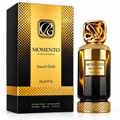 Riiffs Momento Liquid Gold Extrait (100ml) - FragranceGems